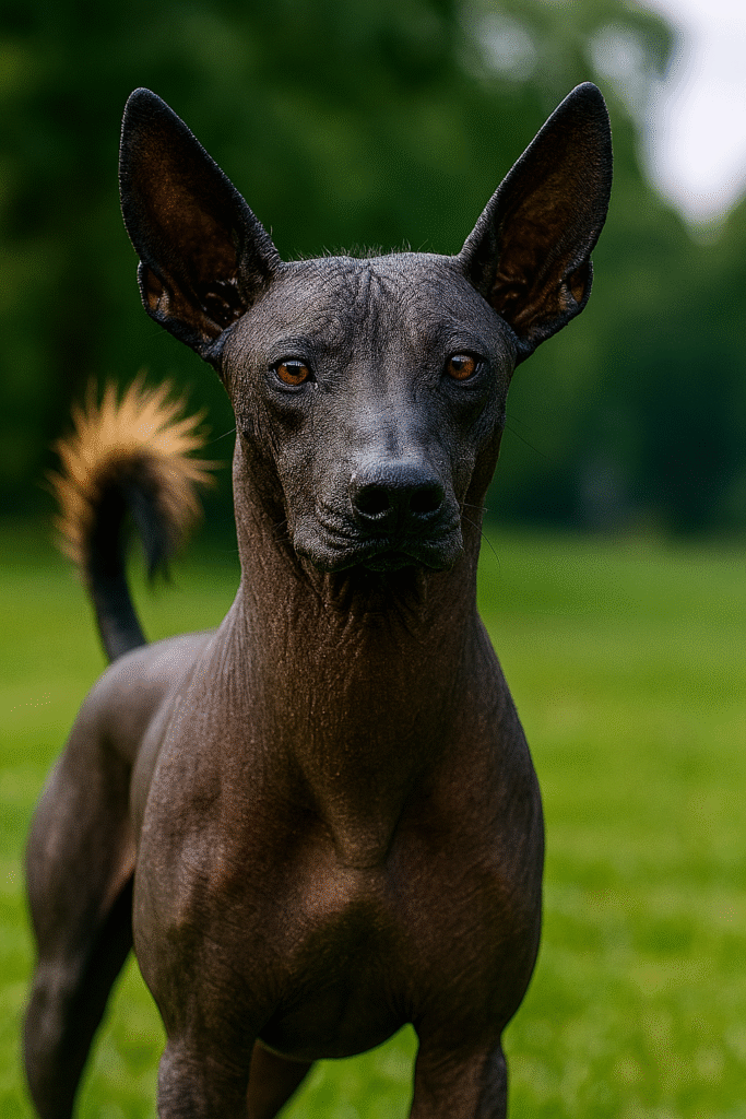 The Xoloitzcuintli breed