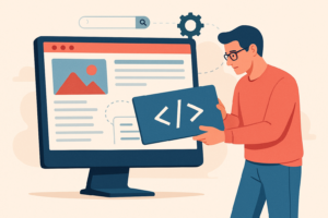 an image of a website building