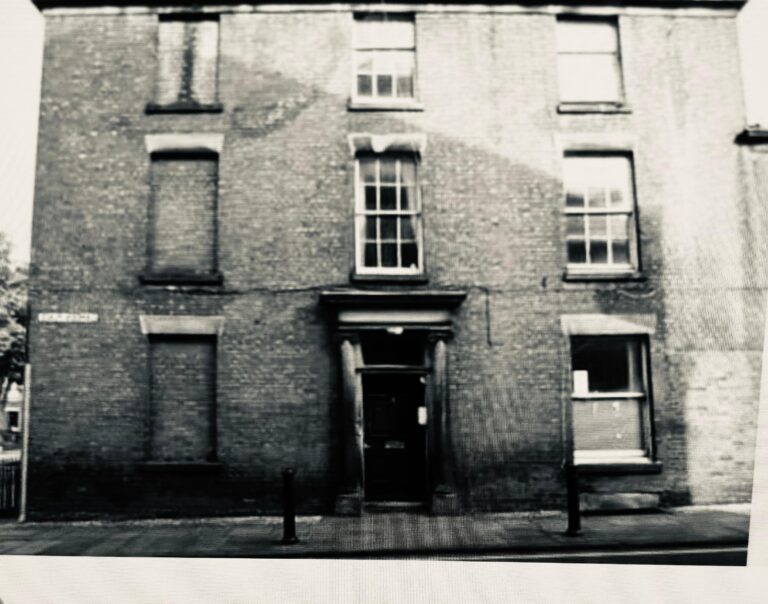A house with a sealed window